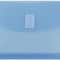 JAM Paper 5.25" x 10" Plastic #10 Business Filing Envelopes with Hook & Loop Closure, 108ct.